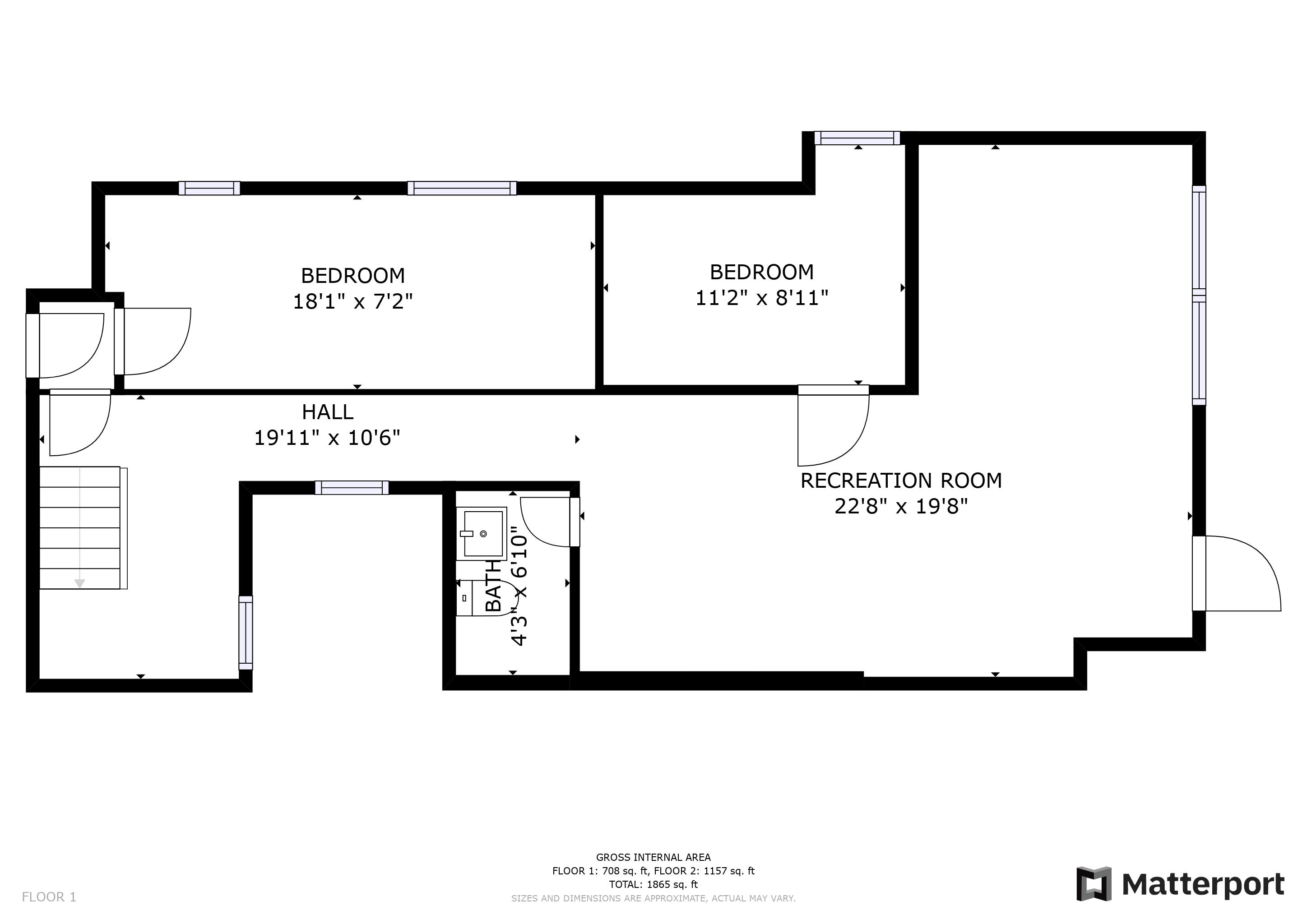 Apt 1 - Floor 1