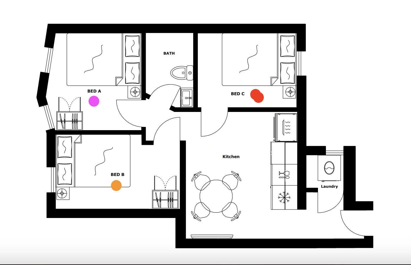 Floor plan unit #11
