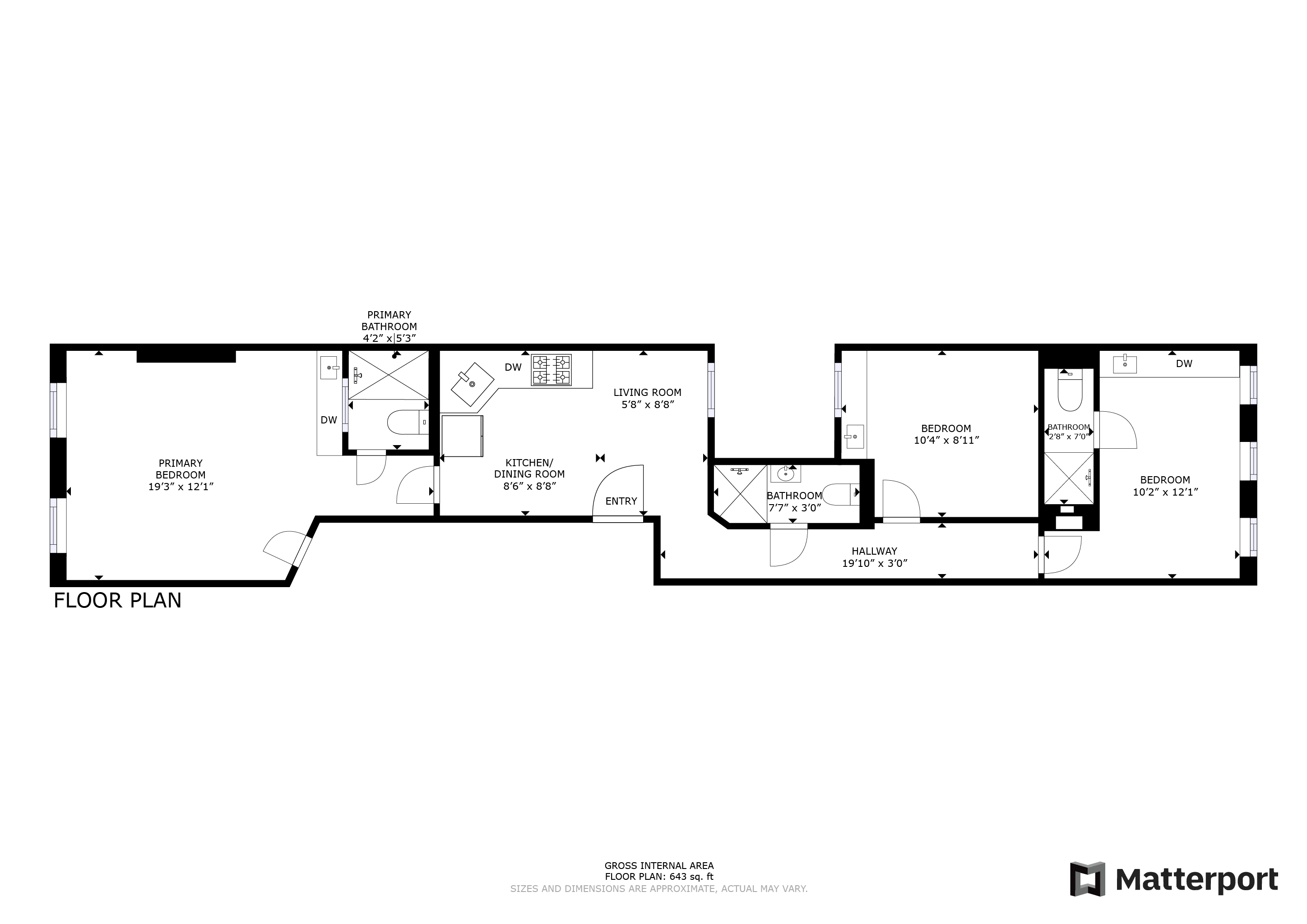 The Maison on Halsey floor plan